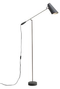 Podne Lampa Northern, Birdy, Sivo, Dnevna soba, Metal, Dizajn