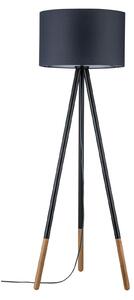 Podne Lampa Paulmann, Neordic Rurik, Crno, Dnevna soba, Metal, Skandinavski