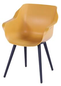 Oker žute plastične vrtne stolice u setu 2 kom Sophie Studio – Hartman