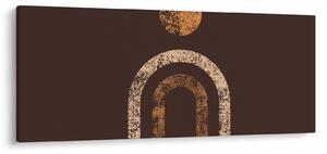 Slika - Narančasti lukovi N⁰1 (120x50 cm)