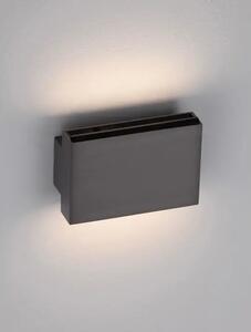 OTI ZIDNA LAMPA SREBRNA LED 10W 487lm 3000K IP20 NL9695165