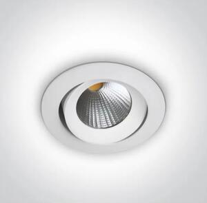 UGRADBENA SVJETILJKA LED/7W/3000K/420lm/24°/240V BIJELA DM11107A/W/W#