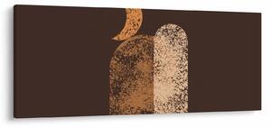 Slika - Narančasti lukovi N⁰2 (120x50 cm)