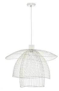 Viseće Svjetiljka Forestier, Papillon S, prigušiv, Bijela, Dnevna soba, Metal, Dizajn