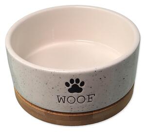 Keramička zdjela za hranu za ljubimce za pse ø 13 cm Dog Fantasy WOOF – Plaček Pet Products