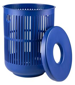 Plava plastična košara za rublje 60 l Ume – Zone