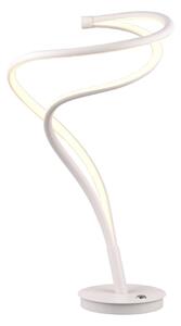 Bijela LED stolna lampa s metalnim sjenilom (visina 56 cm) Nala – Trio Select