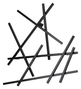 Crna metalna zidna vješalica Matches – Spinder Design