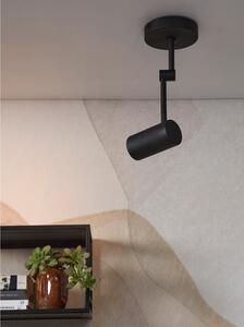 Crna stropna svjetiljka s metalnim sjenilom ø 6 cm Montreux – it's about RoMi