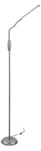 Siva LED stojeća svjetiljka (visina 145 cm) Toro – Trio