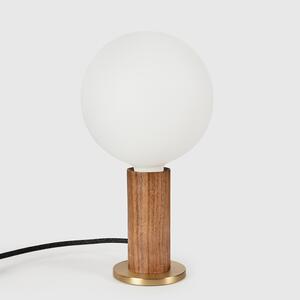 Smeđa stolna lampa s mogućnosti zatamnjivanja (visina 28 cm) Knuckle – tala