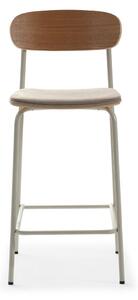 Bež/u prirodnoj boji barske stolice u setu 2 kom (visine sjedala 66 cm) Adriana – Marckeric