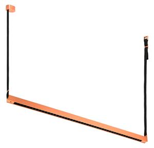 Viseće Svjetiljka LOOM DESIGN, Belto, prigušiv, Naranča, Blagovaonica, Aluminij, Moderan