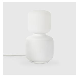 Bijela stolna lampa s mogućnosti zatamnjivanja (visina 28 cm) Reflection – tala