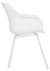 Bijele plastične vrtne stolice u setu 2 kom Sophie Element – Hartman