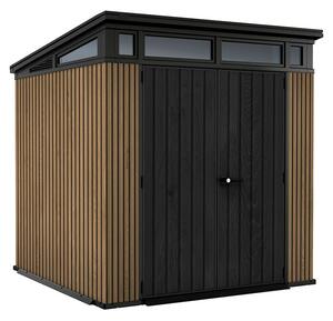 Keter Spremište Signature Venetian Pent 7x7 (Vanjska dimenzija uklj. krovni prevjes (Š x D): 216 x 218 cm, Plastika, 4,66 m²)