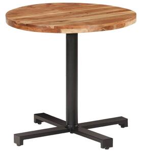 VidaXL Bistro stol okrugli Ø 80 x 75 cm od masivnog bagremovog drva