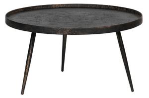 Crni stolić BePureHome Bounds, ø 76 cm