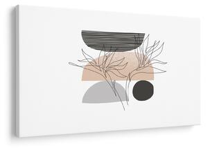 Slika - Crtano cvijeće N⁰2 (90x60 cm)