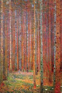 Poster Gustav Klimt - Šuma jele
