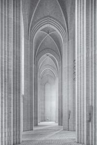 Umjetnička fotografija Grundtvigs Kirke, Martin Fleckenstein, (26.7 x 40 cm)
