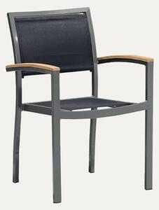 Idealaqua Heck vrtna stolica, crna