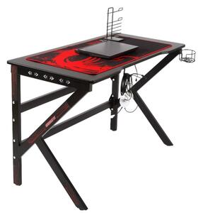 Gaming računalni stol s led svjetlom 120 cm - G388