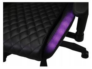 Elegantna ergonomska gaming stolica s LED osvjetljenjem
