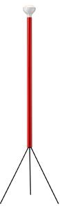 Podne Lampa FLOS, Luminator, prigušiv, Crvena, Dnevna soba, Metal