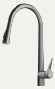 Idealaqua Higold 2.0 miješalica za sudoper sa tušem, gun metal