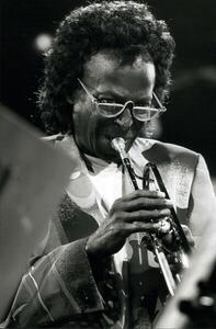 Fotografija Miles Davis performing at the Montreux Jazz Festival, 1991