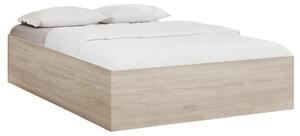 Krevet BELLA 180 x 200 cm, sonoma hrast Podnica: Sa lameliranom podnicom, Madrac: Madrac Coco Maxi 19 cm