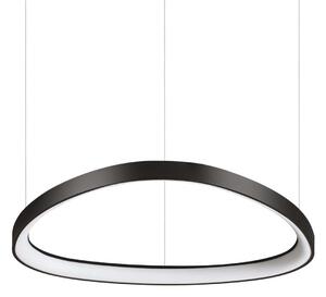 Ideal Lux - LED Luster na sajli GEMINI LED/48W/230V pr. 61 cm crna