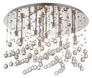 Ideal Lux-LED Kristalna stropna svjetiljka MOONLIGHT 12xG9/3W/230V pr.60 cm krom
