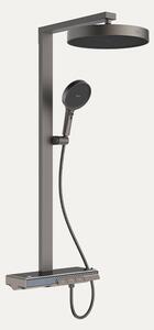 Idealaqua tuš sistem termostatski LED displeyom i 3 funkcije, gun metal