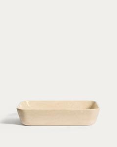 Bež kameni umivaonik 55x35 cm Darnen – Kave Home