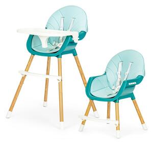Baby plava stolica za hranjenje 2u1