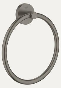 Grohe Essentials držač ručnika okrugli brushed hard graphite