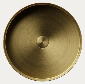 Steinberg umivaonik nadgradni na ploču 442, 400x400x110 mm, brushed gold