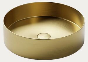 Steinberg umivaonik nadgradni na ploču 442, 400x400x110 mm, brushed gold