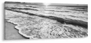 Slika - Zalazak sunca uz more (120x50 cm)