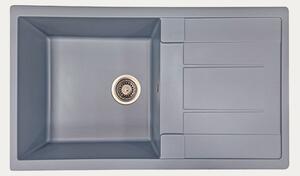 Idealaqua Cristalit granitni sudoper 86,sivi