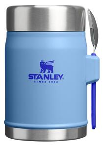 Plava termosica od nehrđajućeg čelika za hranu 400 ml Legendary Food Jar + Spork Blue Sky – Stanley