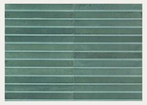 Pločica Marazzi Lume Emerald Struttura 3D Rake Lux 6×24 cm
