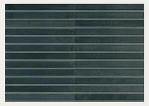 Pločica Marazzi Lume Blue Struttura 3D Rake Lux 6×24 cm