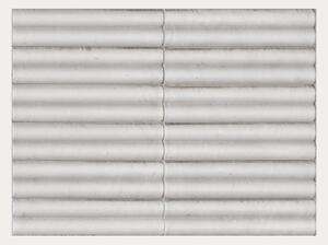 Pločica Marazzi Lume White Struttura 3D Swing Lux 6×24 cm