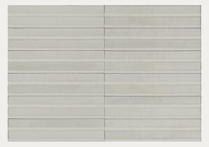 Pločica Marazzi Lume White Struttura 3D Rake Lux 6×24 cm