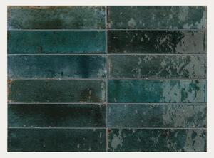 Pločica Marazzi Lume Blue Lux 6×24 cm