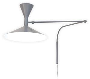 Zidne Svjetiljka Nemo Lighting, Lampe de Marseille, Sivo, Dnevna soba, Metal