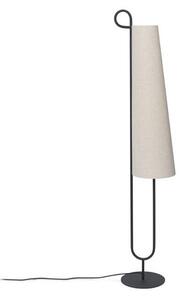 Podne Lampa ferm LIVING, Ancora, Crno, Dnevna soba, Metal, Dizajn